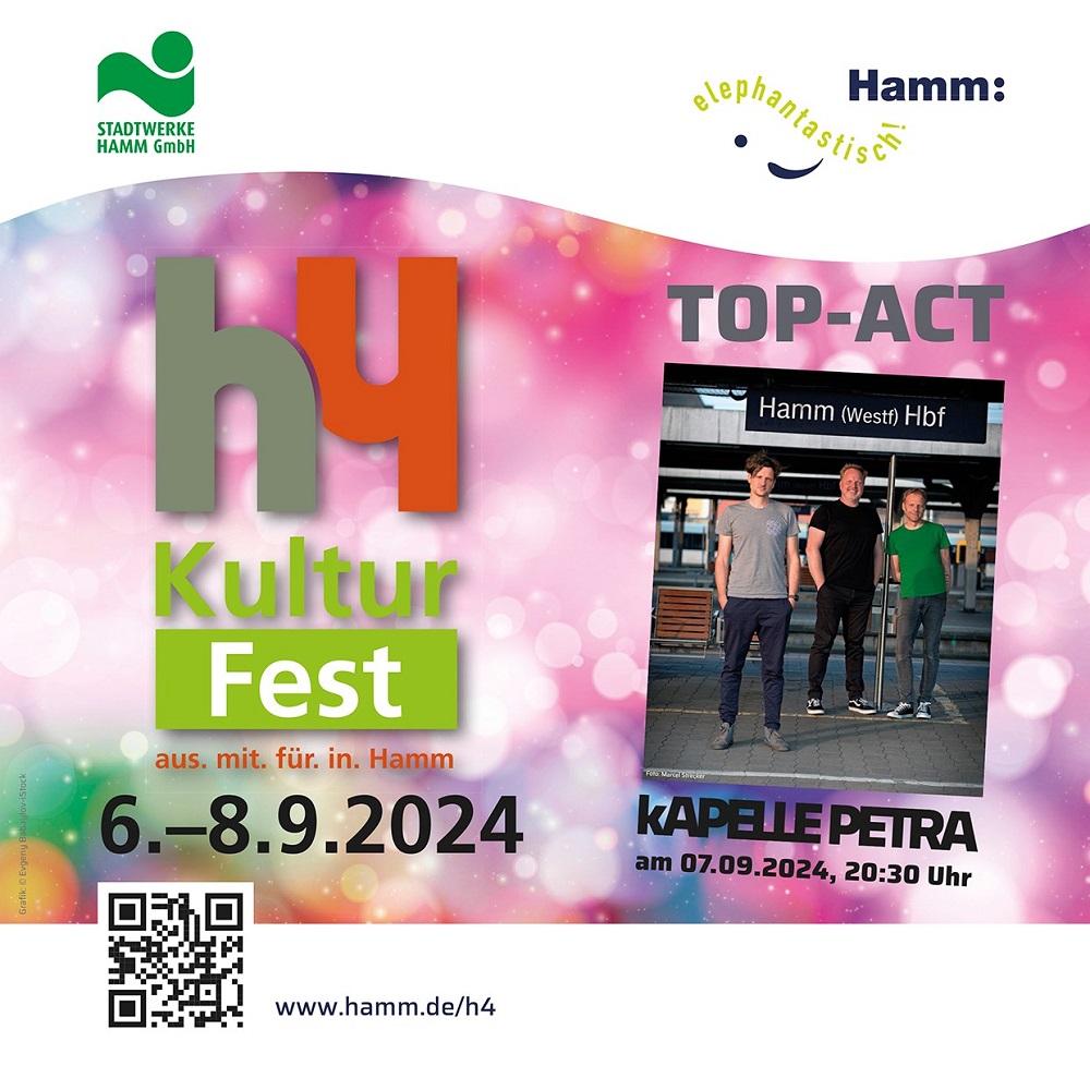 Foto: Das aktuelle h4-Plakat (Foto: Kulturbüro der Stadt Hamm)