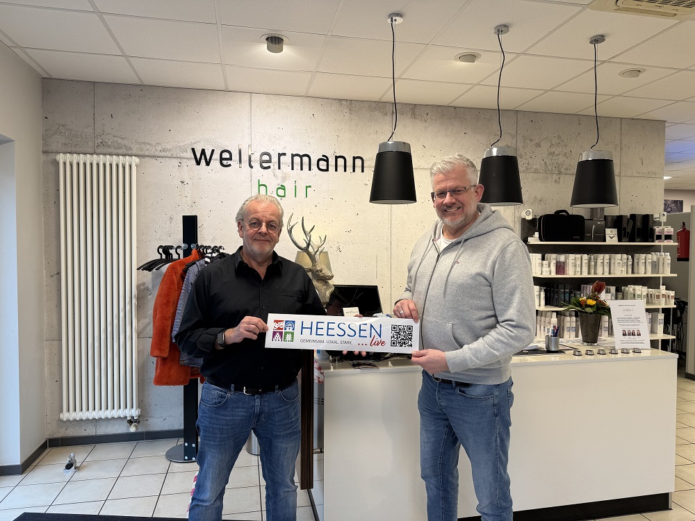 Foto: Detlef Weltermann (l.) von weltermann hair in der Amtsstraße ist bereits dabei (Foto: Jill Ellers)