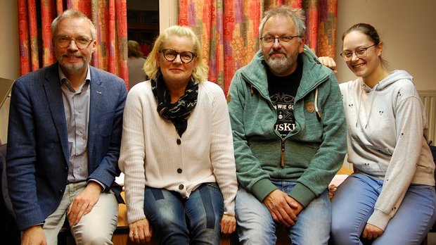 (v.l.) Jörn, Andrea, Thomas und Nora Foto: (v.l.) Jörn, Andrea, Thomas und Nora